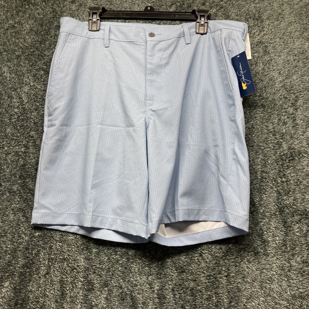 Jack Nicklaus Mens Size 30 Blue Chino Golf Shorts (B8)